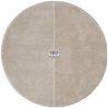 Sehrazat Teppich Moda 1100, rund, Höhe: 10 mm, Kurzflorteppich mit dezentem Glanz, hochwertige Verarbeitung Bild 4