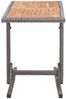 vidaXL Gartentisch Anthrazit Poly Rattan und Massivholz Akazie 46457 Bild 2