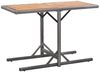 vidaXL Gartentisch Anthrazit Poly Rattan und Massivholz Akazie 46457 Bild 5