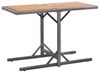 vidaXL Gartentisch Anthrazit Poly Rattan und Massivholz Akazie 46457 Bild 4