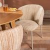 Bronx71 Esszimmerstuhl Milo Chenille beige/taupe Bild 3