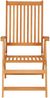 vidaXL Gartenstühle 6 Stk. mit Hellgrünen Kissen Massivholz Teak 3065571 Bild 4