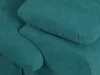 Ecksofa mit Schlaffunktion & Bettkasten FABIEN - Türkis - Ecke Rechts Bild 5