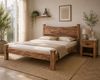 Bett Rami 160x200 aus indischem Sheesham-Massivholz Bild 4