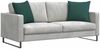 vidaXL Sofakissen 2 pcs Dunkelgrün 50 x 50 cm Stoff 42013959 Bild 3