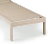Lucca Lounger Liegestuhl Polyester Aluminium 4-Stufen Helles Taupe Bild 5