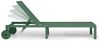 Lucca Lounger Liegestuhl Polyester Aluminium 4-Stufen Helles Taupe Bild 2