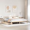 vidaXL Massivholzbett mit Schubladen 180x200 cm Kiefer 3302016 Bild 1