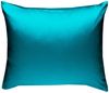 Bettwaesche-mit-Stil Mako-Satin / Baumwollsatin Bettwäsche uni / einfarbig petrol blau Kissenbezug 40x40 cm Bild 5