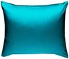 Bettwaesche-mit-Stil Mako-Satin / Baumwollsatin Bettwäsche uni / einfarbig petrol blau Kissenbezug 40x40 cm Bild 4