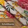 ANRO Tischdecke abwaschbar Bilbao Stoff Premium Tropisch Papagei Tischtuch (Einzelstück 1-tlg), Stoff schmutzabweisend Rund 100 Tropisch Bunt Bild 3