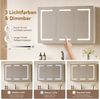 Simurq Badezimmerspiegelschrank Spiegelschrank Bad 100 cm Mit LED, Steckdose, Verstellbaren Regalen (Set) Breite 100 cm Bild 3
