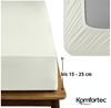 Komfortec Spannbettlaken Jersey Spannbettuch, 90x200, 140x200, 160x200, 180x200 oder 200x200 cm, 100% Baumwolle (135 g/m), Gummizug: Rundum, (2 Stück), OEKO-TEX® Standard 100 Zertifisiert, für Matratzen bis 25 cm Höhe Bild 4