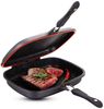 Doppelpfanne Wendepfanne Grillpfanne Pfanne 32cm Cheffinger CF-DG32 Bild 2