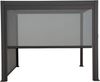 LECO Rollo 4m zur Lamellenpergola DELUXE 4x3 m, Aluminiumprofile und Kunststoffgewebe anthrazit Bild 2