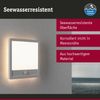 Paulmann 94663 LED Außenpanel Lamina Bewegungsmelder eckig IP44 Weiß Bild 2