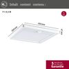 Paulmann 94663 LED Außenpanel Lamina Bewegungsmelder eckig IP44 Weiß Bild 3