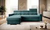 Wohnideebilder Fresia Dunkelgrün Ecksofas & Eckcouches CO-FR-LT-38VE Bild 1