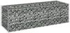 vidaXL Gabionen-Hochbeet Verzinkter Stahl 90×30×30 cm 145629 Bild 3