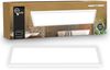 B.K.Licht - LED Deckenlampe mit indirektem Licht, Flach, Neutralweißes Licht, IP44, Panel, LED Lampe, Deckenleuchte, Badezimmer Lampe, Wohnzimmerlampe, Küchenlampe, 58 x 20 x 3, Weiß Bild 3