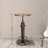 Stehtisch SILKE rund - 54x54x91cm, Metall, Bronze | Hoher Tisch Bartisch Bistrotisch hoch Bild 2