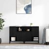 vidaXL Sideboards 2 pcs Schwarz Eichen-Optik 60 x 35 x 70 cm 3415601 Bild 1