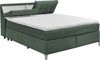 set one by Musterring Boxspringbett Fairfield, Kopfteil in Kassenoptik, Metallfuß schwarz, Breite 160 oder 180 cm Bild 3