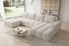 PROMETO Möbel Ecksofa Couch U-Form, Sofa U-Form Teddy-Bouclé, Web oder Cord-Stoff Cento Bild 4