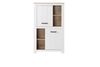 Highboard >Chelles< in Weiß matt - 86,7x143,7x42,2cm (BxHxT) Bild 5