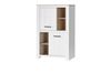 Highboard >Chelles< in Weiß matt - 86,7x143,7x42,2cm (BxHxT) Bild 4