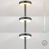 LED Tischleuchte, Travertine Stein, Touchdimmer, H 34 cm Bild 5