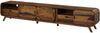 TV-Board Sheesham 260x40x48 dunkelbraun lackiert MAILAND #228 Bild 1