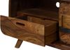 TV-Board Sheesham 260x40x48 dunkelbraun lackiert MAILAND #228 Bild 3