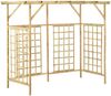 vidaXL Pergola für 3 Mülltonnen Kiefernholz Imprägniert 316064 Bild 2