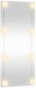Wandspiegel, Badspiegel mit LED-Leuchten 30x80 cm Glas Rechteckig de6981 Bild 5