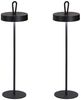 2er SET kabellose Outdoor Tischlampen - dimmbar & höhenverstellbar 21-46cm Bild 4