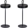 2er SET kabellose Outdoor Tischlampen - dimmbar & höhenverstellbar 21-46cm Bild 2