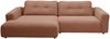 KAWOLA Sofa MIKA Ecksofa Cord rost Longchair links 86 x 167 x 276 cm Bild 4