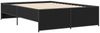 vidaXL Bettgestell Schwarz 120x200 cm Holzwerkstoff und Metall 3279892 Bild 3