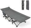 COSTWAY Feldbett Campingbett mit Seitentasche & Kopfstütze Bild 5