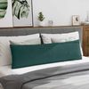 vidaXL Sofakissen 2 pcs Dunkelgrün 145 x 40 cm Stoff 42013830 Bild 4