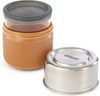 black&blum Lunchboxen aus Glas: schöne Lunchbox aus Glas 0,45 Liter mandel Bild 4
