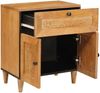 vidaXL Nachttisch Hellbraun 50 x 33 x 60 cm Holzwerkstoff 4018091 Bild 2