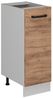 Apothekerschrank R-Line Goldkraft Eiche 30 cm ohne Arbeitsplatte Vicco Bild 3