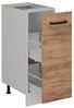 Apothekerschrank R-Line Goldkraft Eiche 30 cm ohne Arbeitsplatte Vicco Bild 4