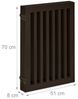Braunes Absperrgitter 70 cm Bild 5