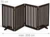 Braunes Absperrgitter 70 cm Bild 4