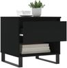vidaXL Couchtische 2 Stk. Schwarz 50x46x50 cm Holzwerkstoff 830927 Bild 4