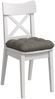 vidaXL Sitzkissen 4 pcs Hellgrau 45 x 45 cm Cordstoff 42015138 Bild 3