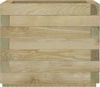 vidaXL Hochbeet 50x50x40 cm Holz Quadratisch 41659 Bild 5